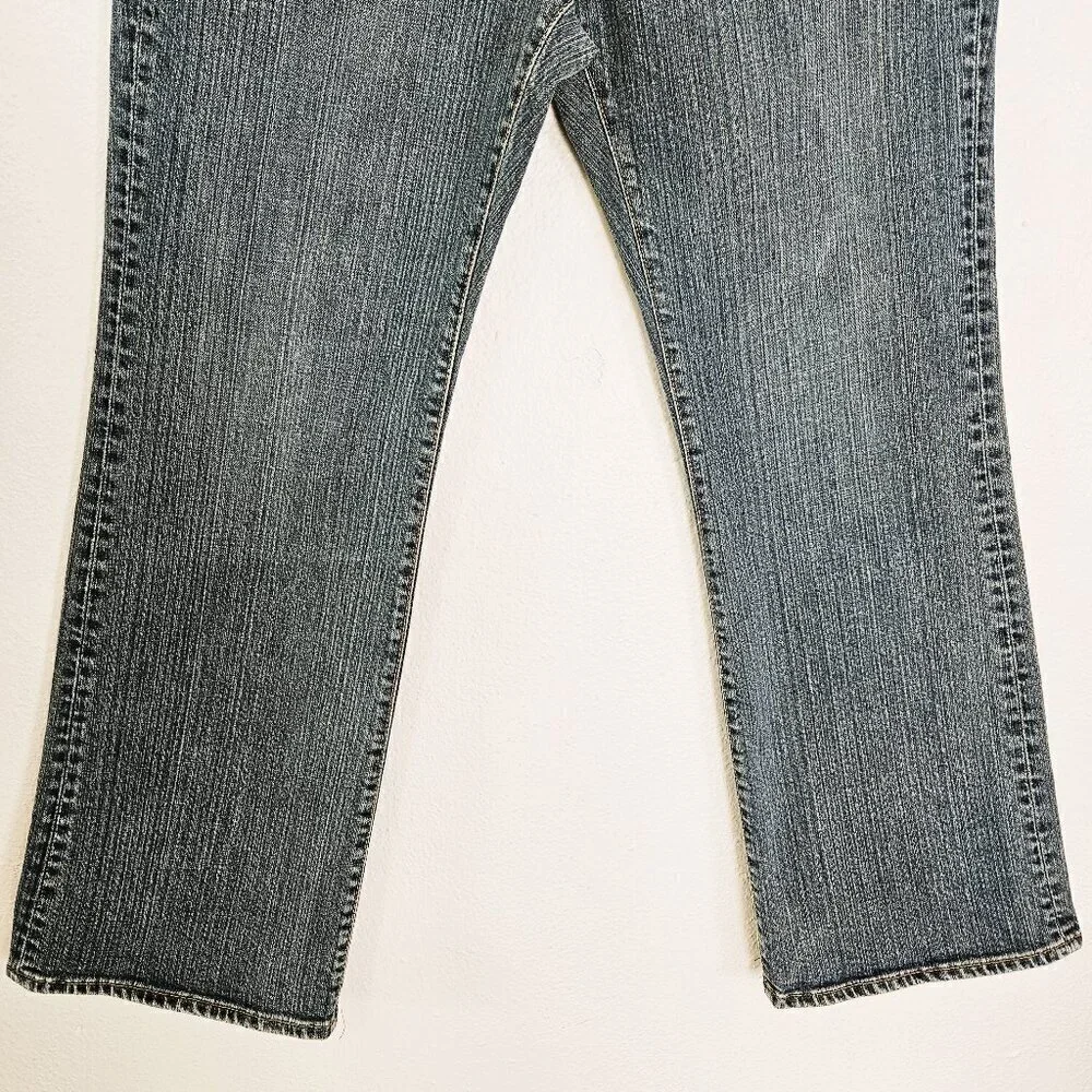 GAP Women Low Rise Boot Cut Y2K Western Jeans Size 12A